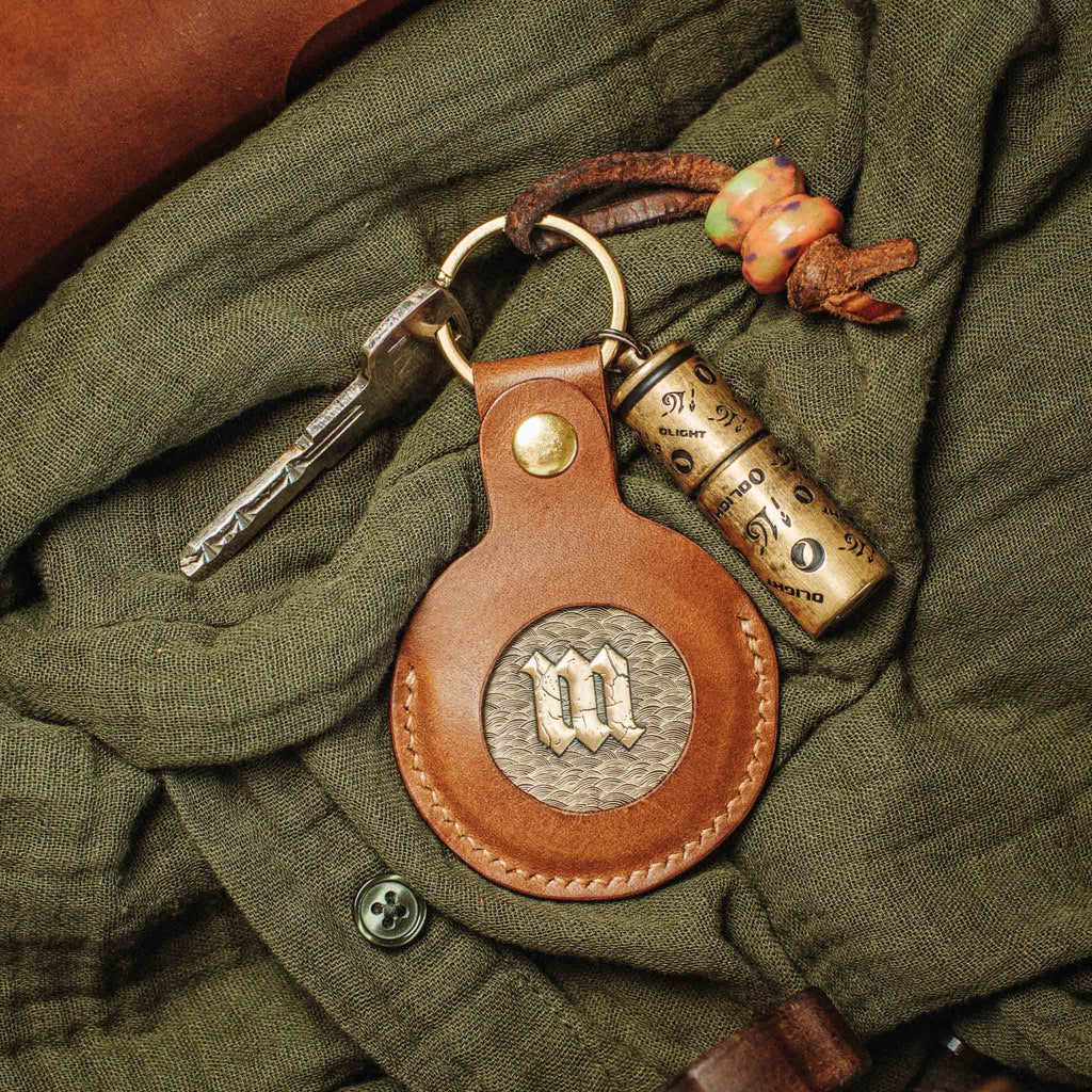 Pirate Goods Peso Pocket v5 Schlüsselanhänger Münzhalter – Leder-Challenge-Coin-Etui für EDC