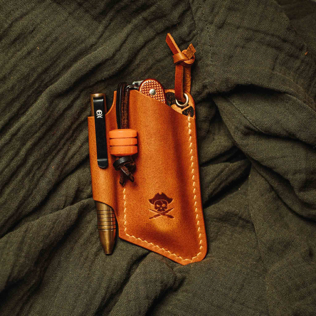 Pirate Goods Sailor v3 Messerscheide – Leder EDC Taschenmesserhalter