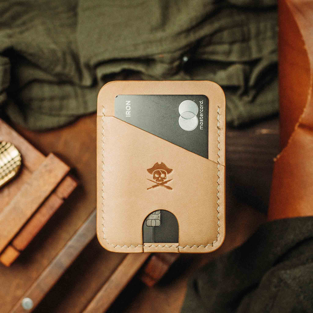 Pirate Goods Boatswain v4 Slim Wallet – Minimalistische Leder-EDC-Kartenhülle