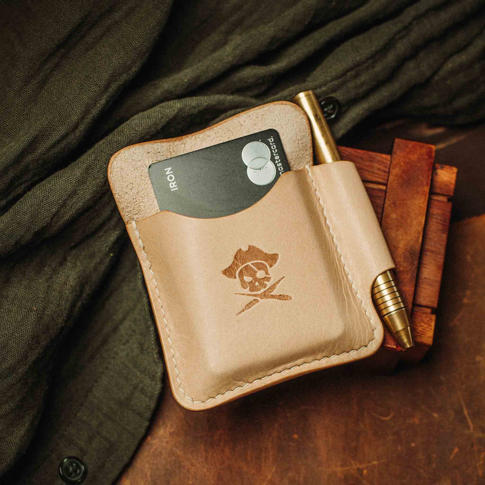 Pirate Goods First Mate Pocket Organizer – Leather EDC Pocket Carrier