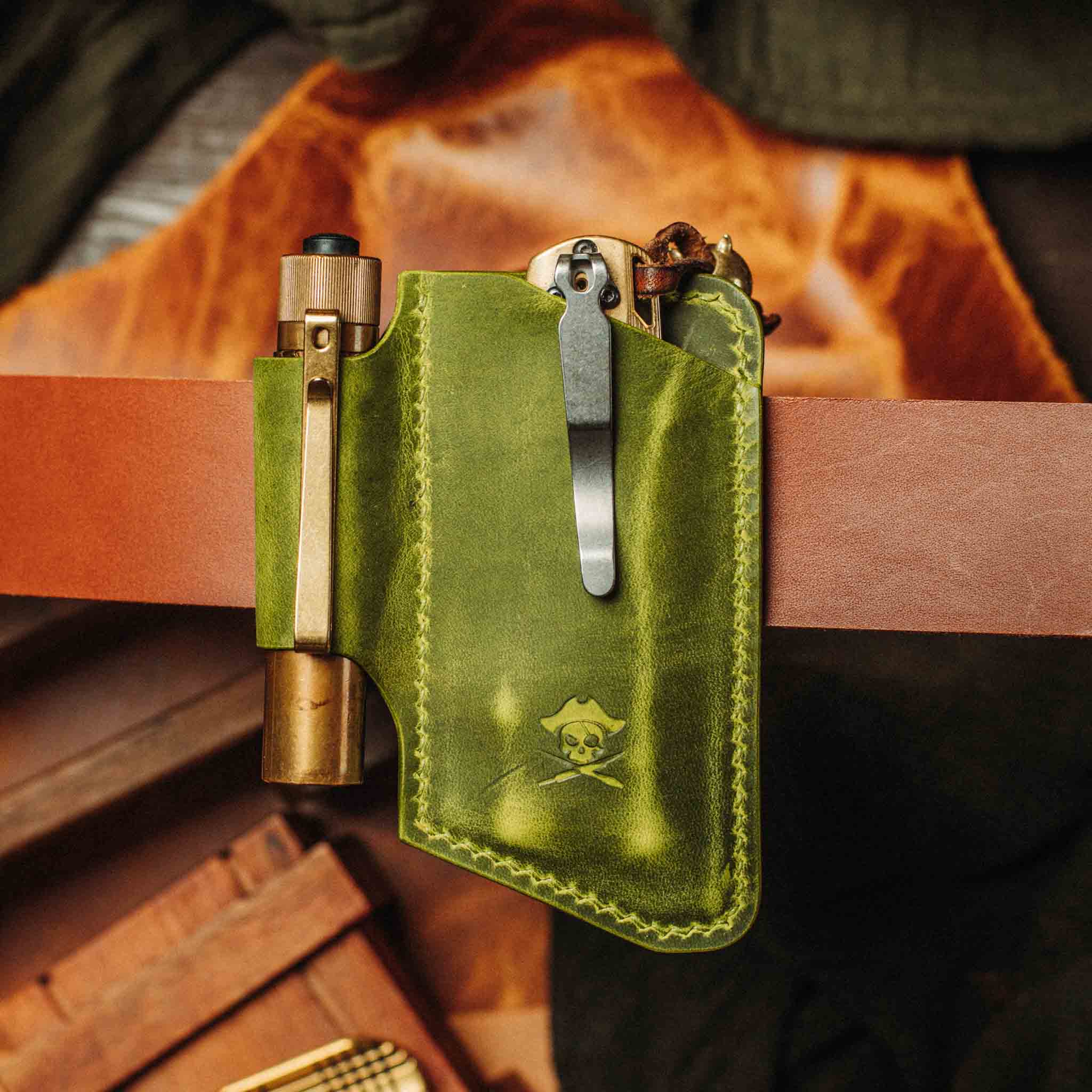 Pirate Goods Sailor v4 Messerscheide – Leder EDC Gürtelmesserhalter