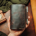 Funda de cuero para diario de uso diario Pirate Goods Navigator – Funda de cuero para diario EDC
