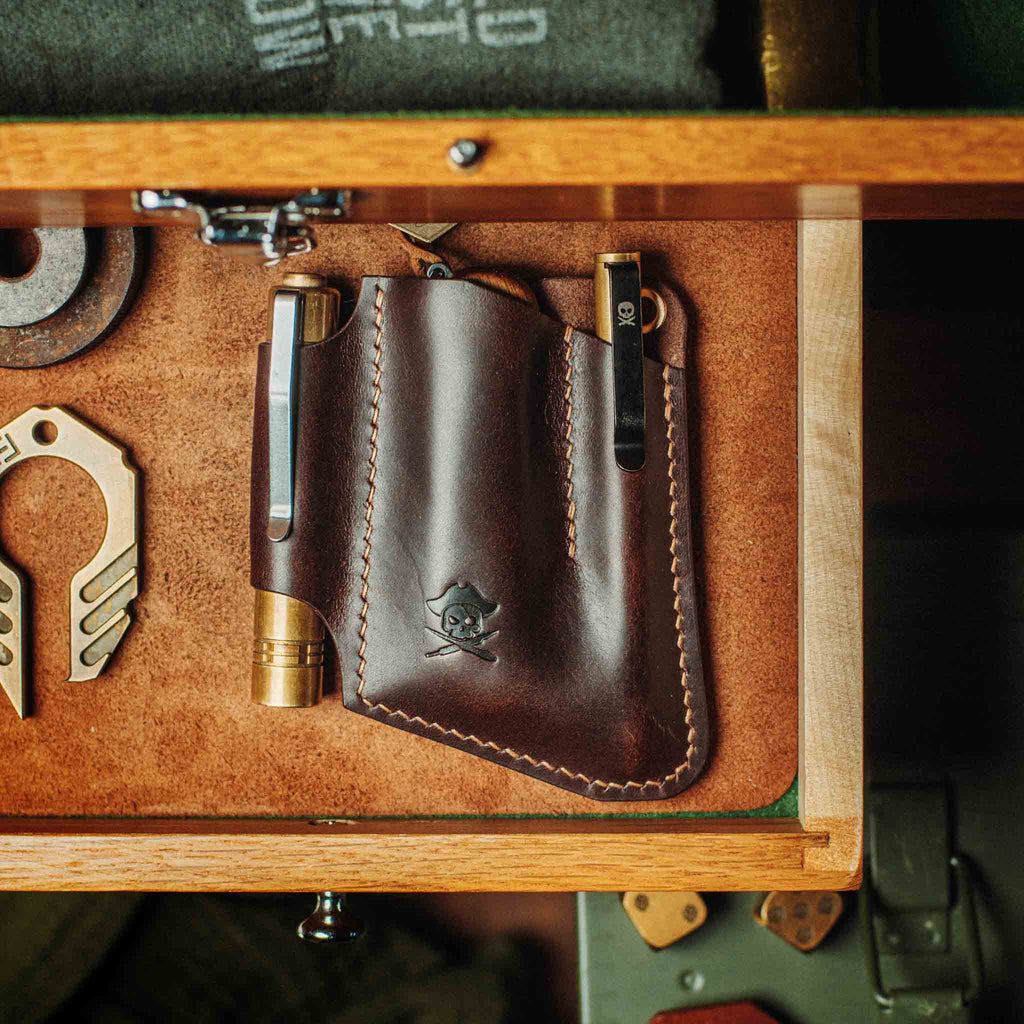 Pirate Goods First Mate v3 Taschenorganizer – Leder EDC Taschen-Organizer