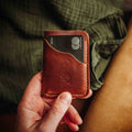 Pirate Goods Venturer v2 Slim Wallet – Minimalistischer Leder EDC Kartenhalter