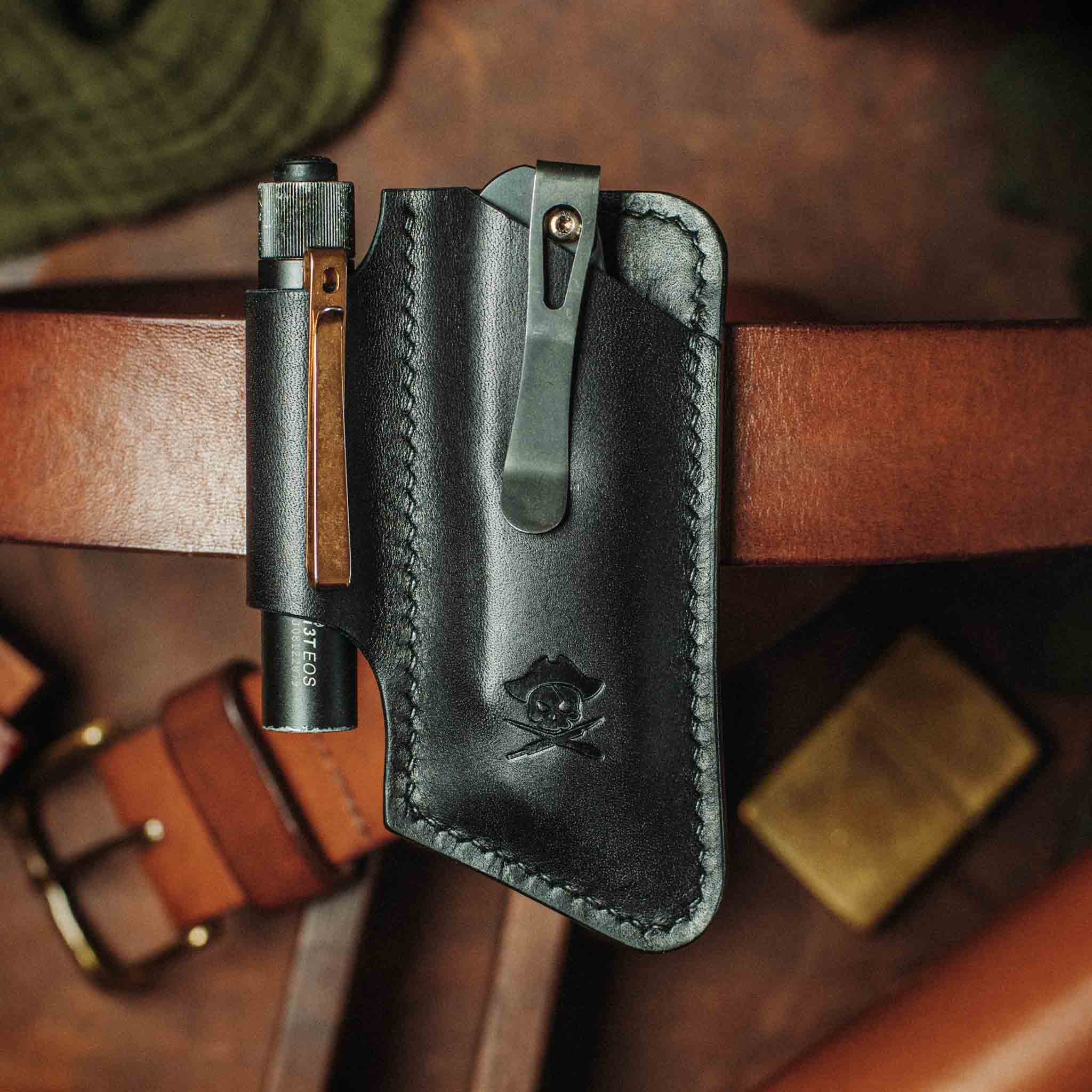 Pirate Goods Sailor v4 Messerscheide – Leder EDC Gürtelmesserhalter