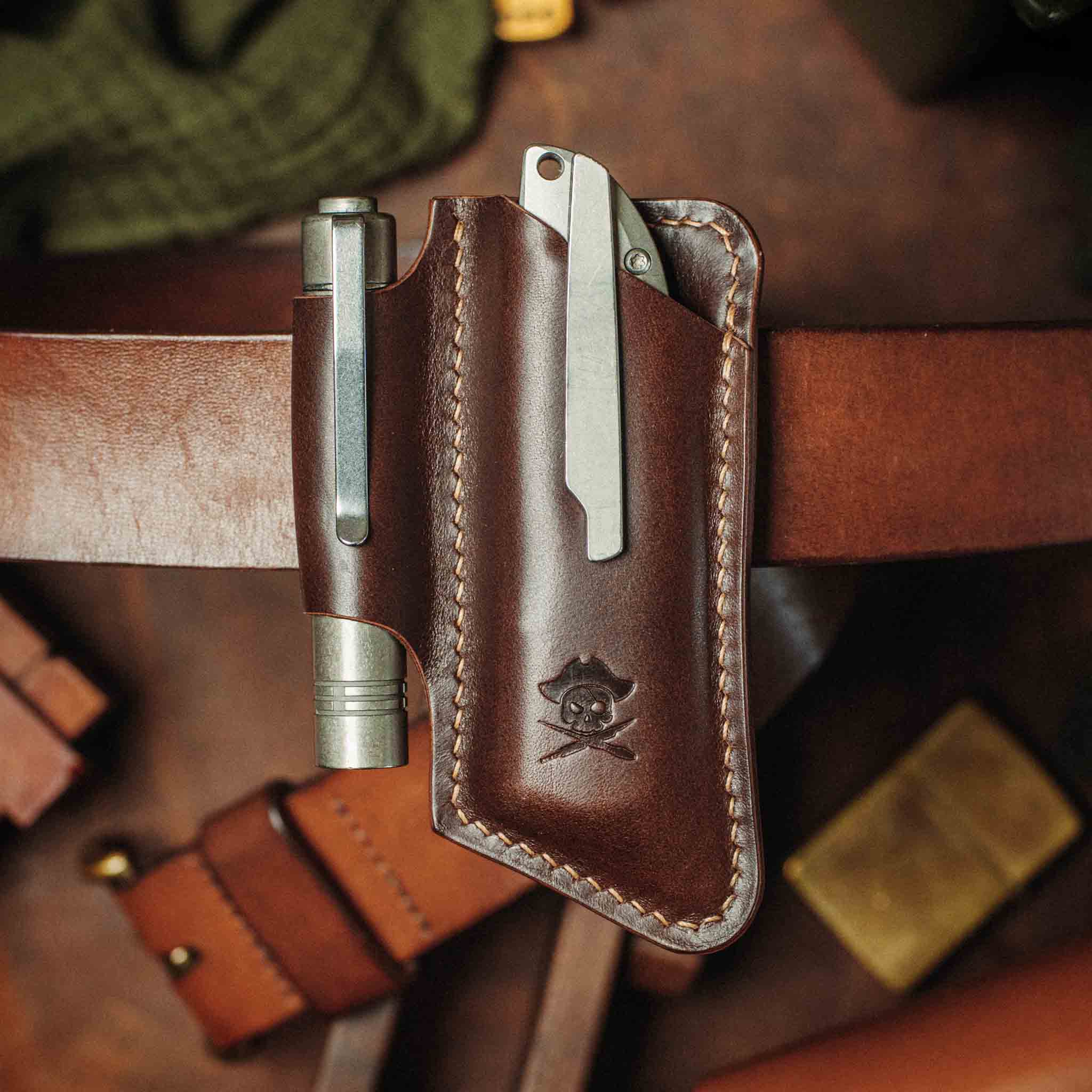 Pirate Goods Sailor v4 Messerscheide – Leder EDC Gürtelmesserhalter