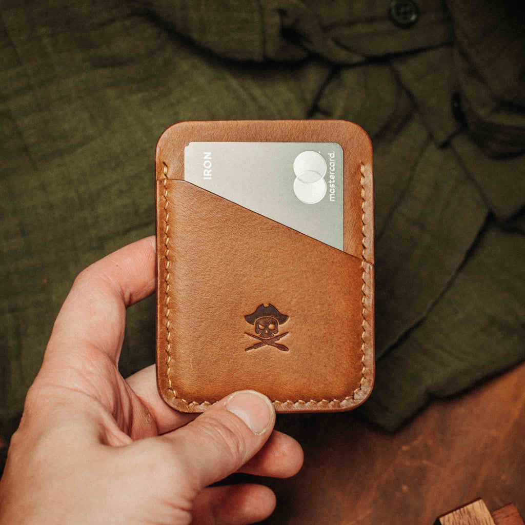 Pirate Goods Boatswain v3 Slim Wallet – Minimalistischer EDC Kartenhalter aus Leder