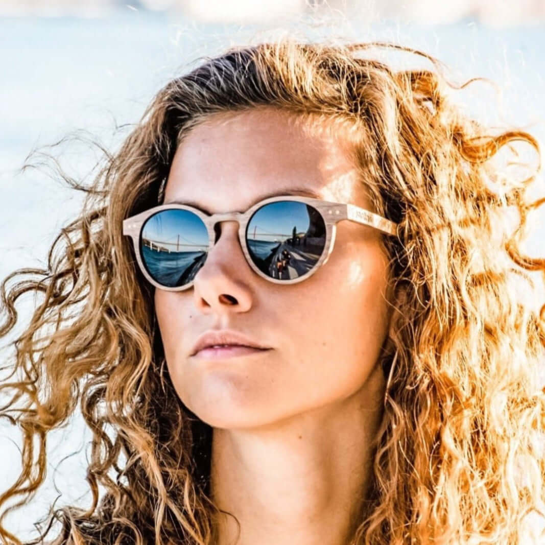 Stinson - Gafas de Sol de Madera Unisex