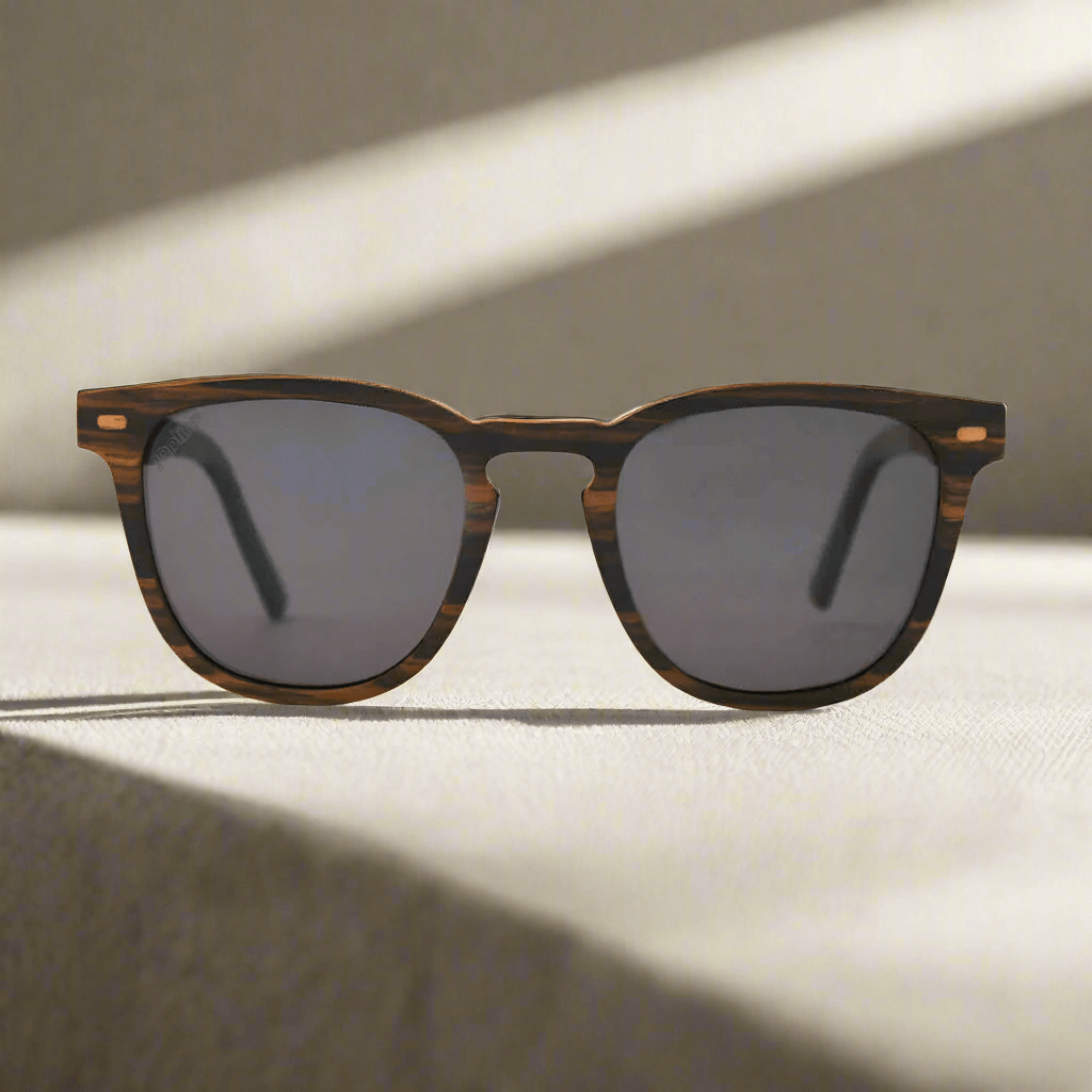 Lark – Unisex-Holzsonnenbrille