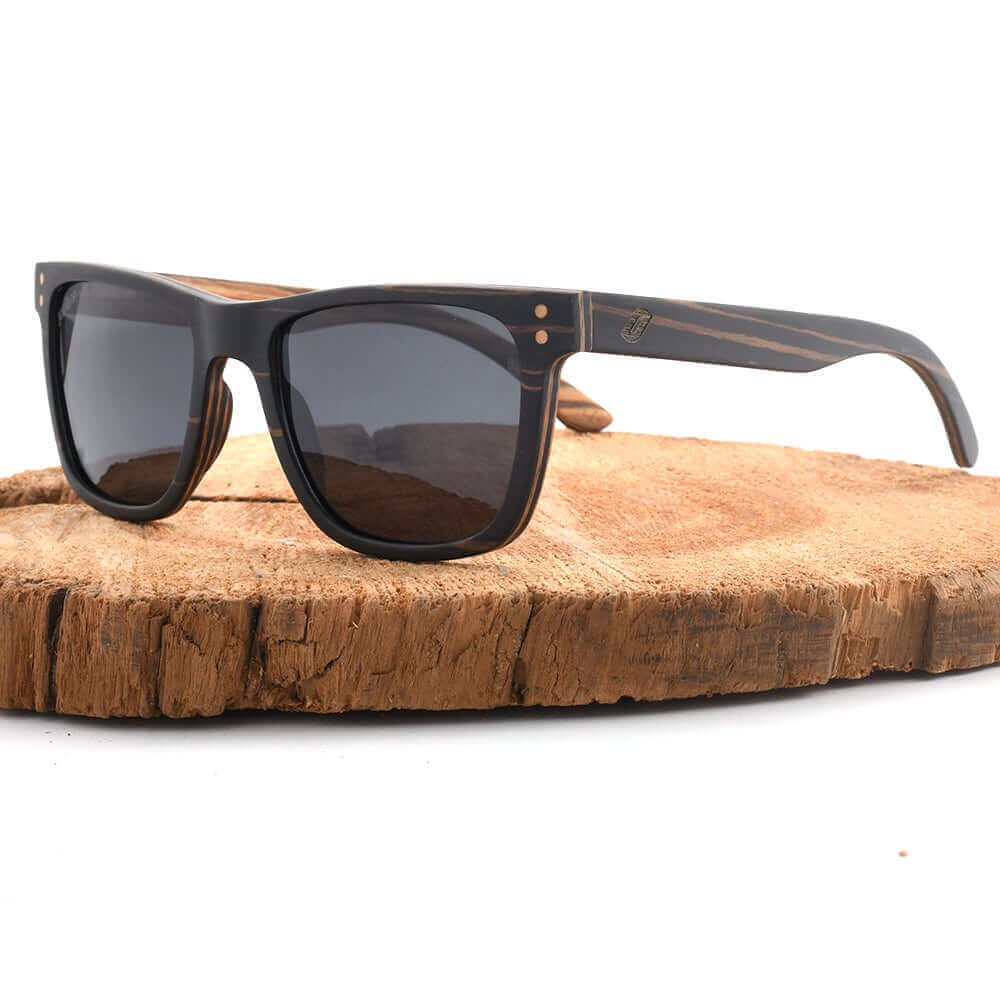 Benja – Holzfurnier-Sonnenbrille