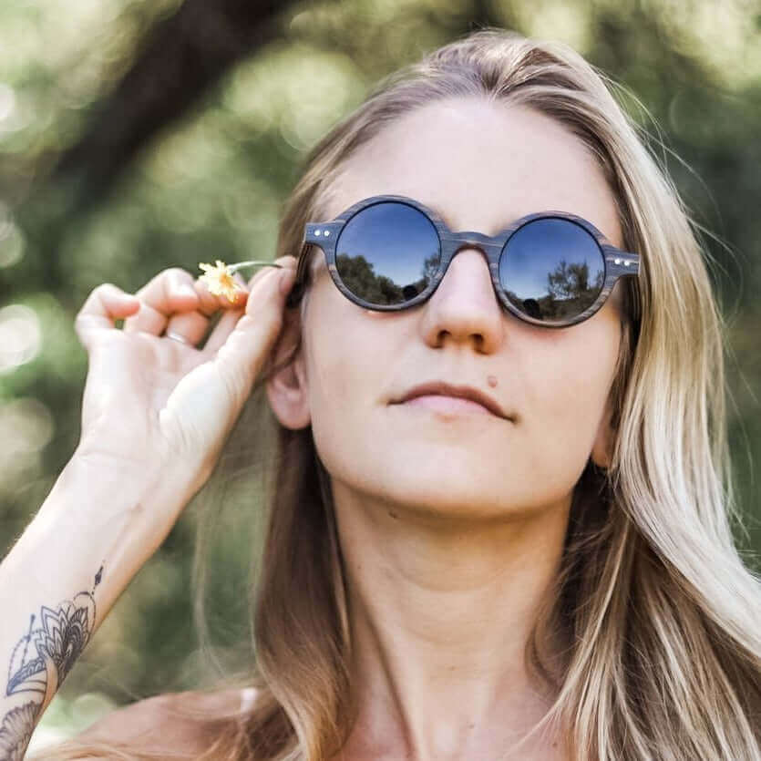 Flic - Unisex Holz-Sonnenbrille