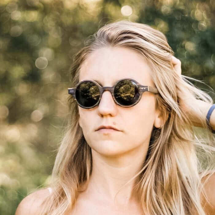 Flic - Unisex Holz-Sonnenbrille