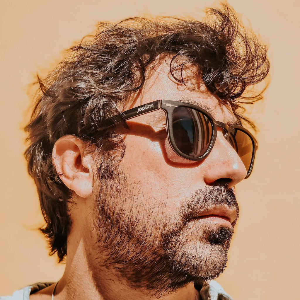 Lark – Unisex-Holzsonnenbrille