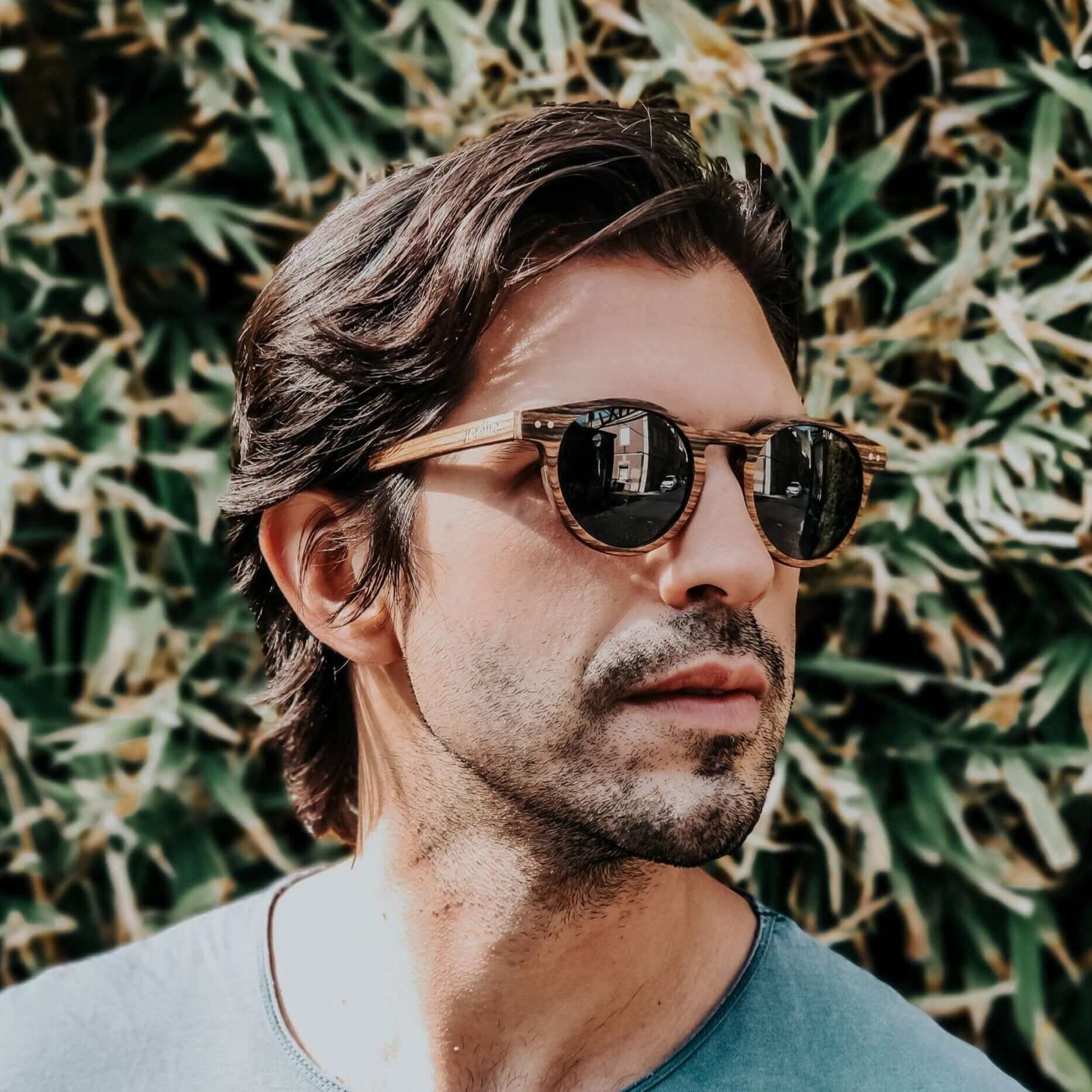 Stinson - Gafas de Sol de Madera Unisex
