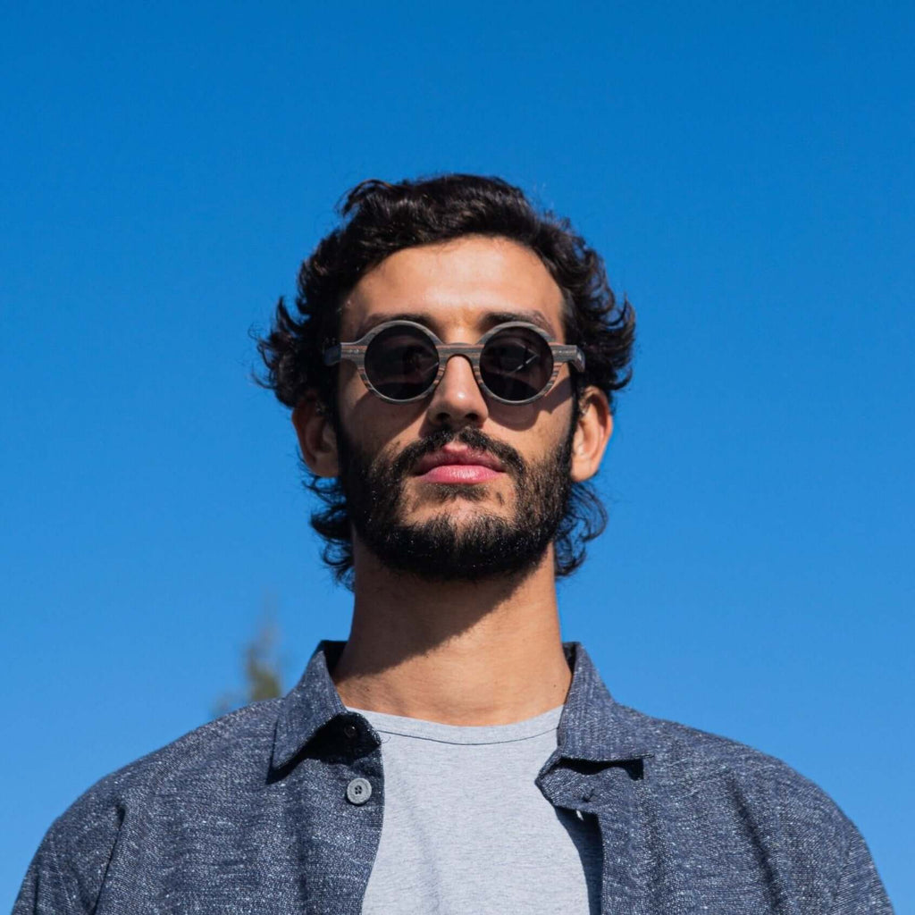 Flic - Unisex Holz-Sonnenbrille