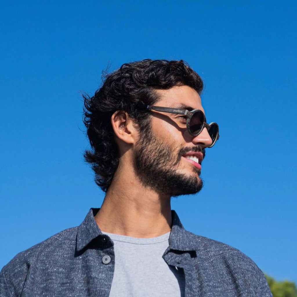 Flic - Unisex Holz-Sonnenbrille