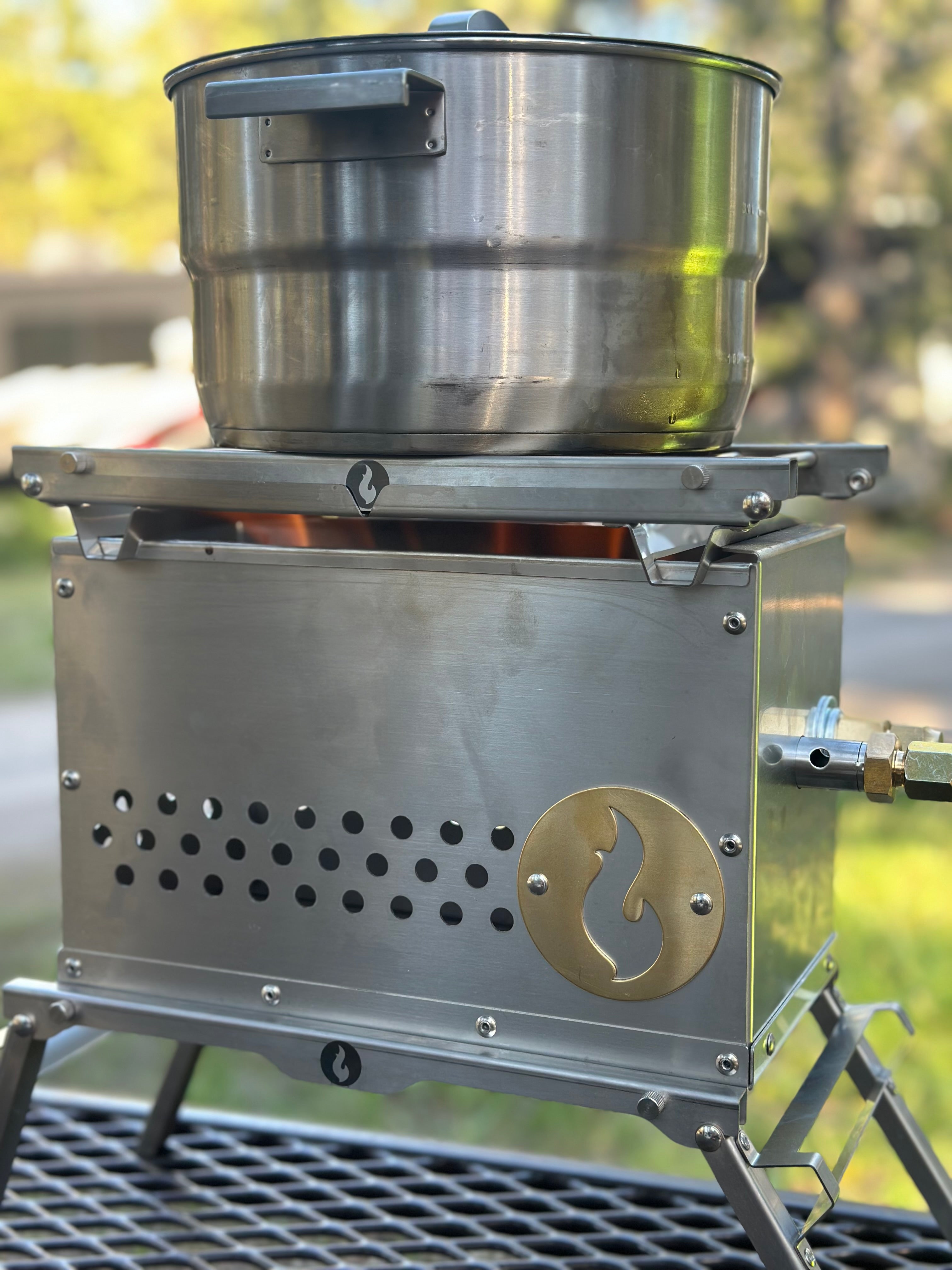 Over Under Grill Thingy: ¡Soporte y parrilla en uno!