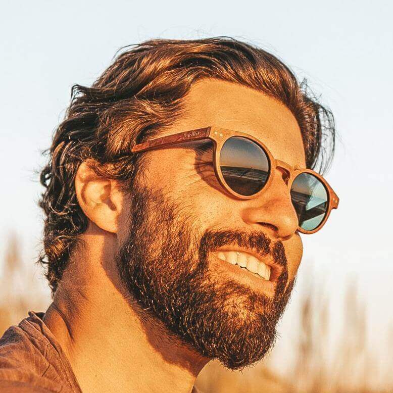 Stinson - Gafas de Sol de Madera Unisex