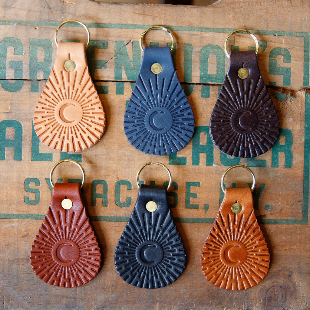 Llaveros de cuero - Fabricados en EE. UU.
