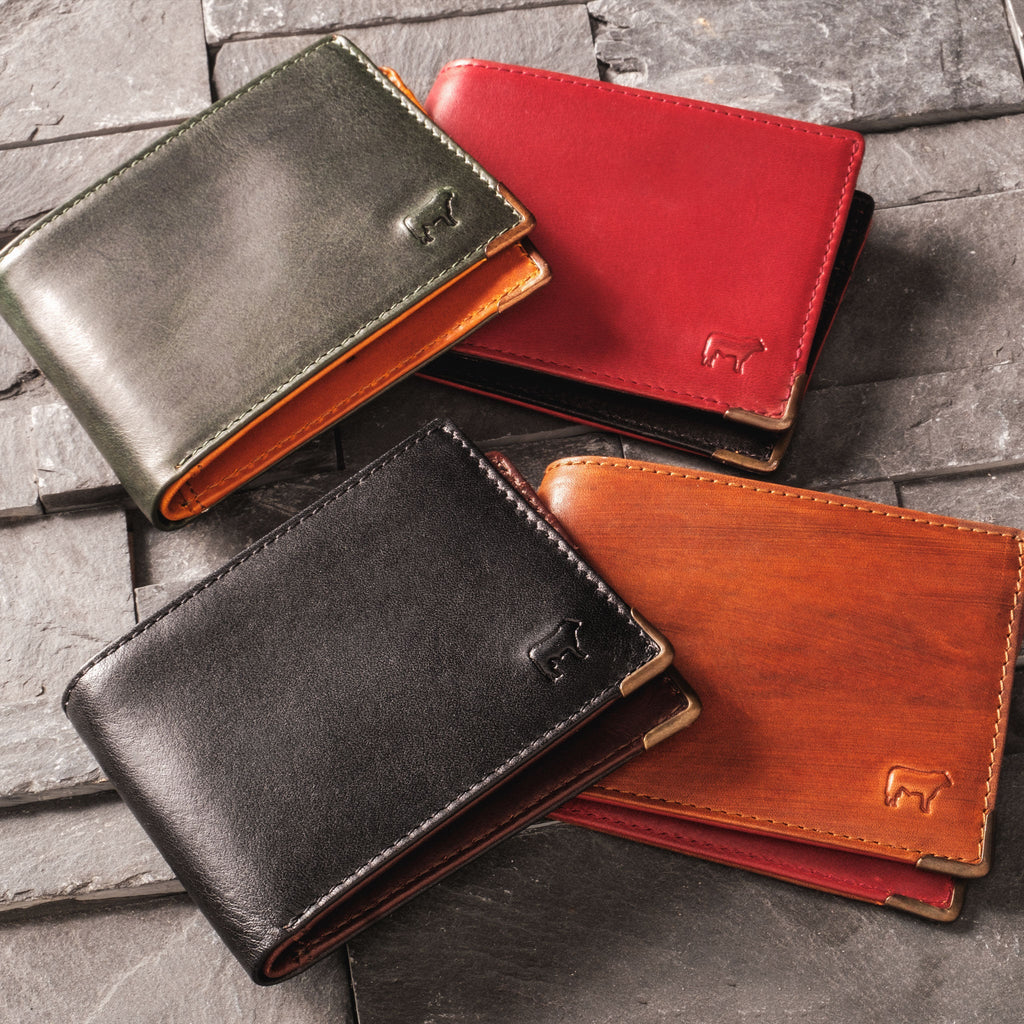 Cartera de dos tonos William