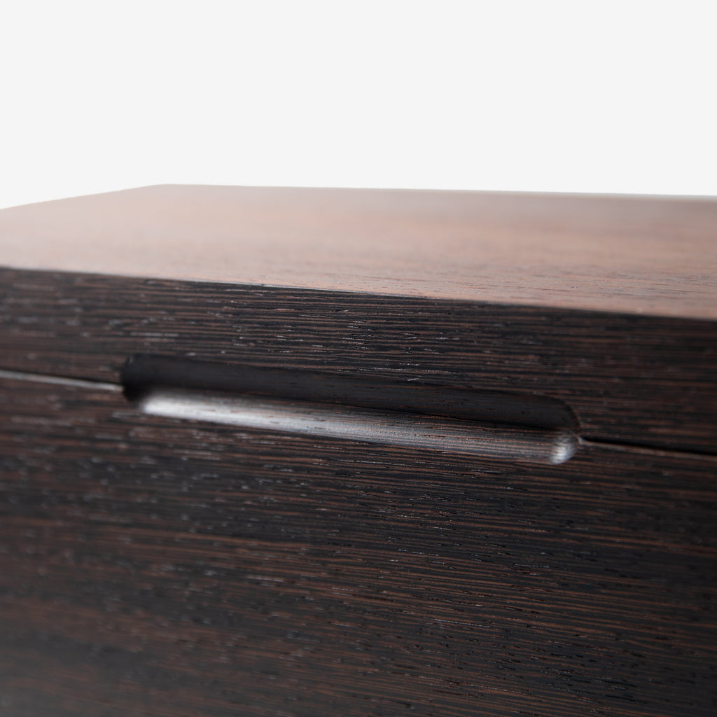 Humidor para puros - Wengué con revestimiento de cedro español - 80 unidades de capacidad