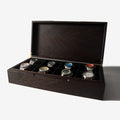 Caja para relojes - Madera de wengué - 8 compartimentos para relojes