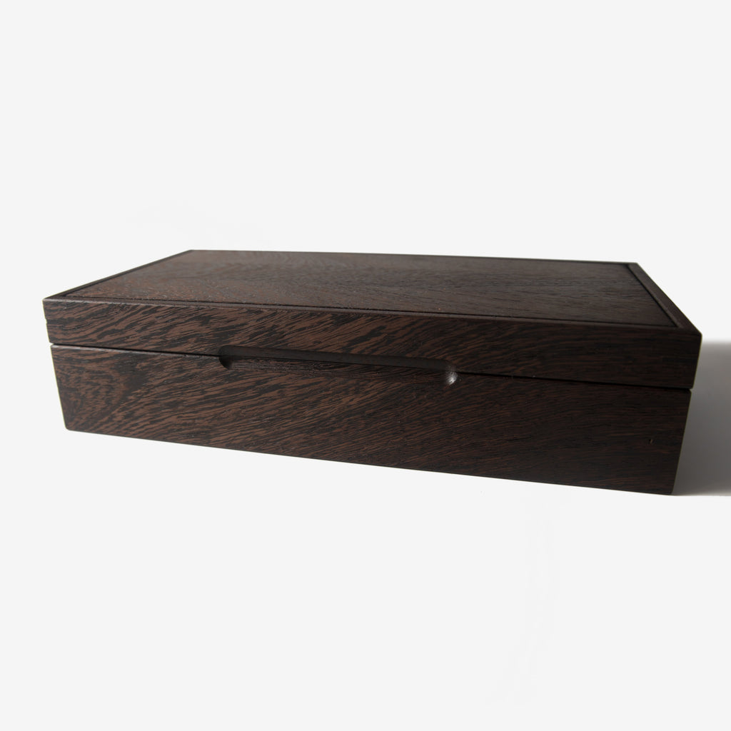 Caja para relojes - Madera de wengué - 8 compartimentos para relojes