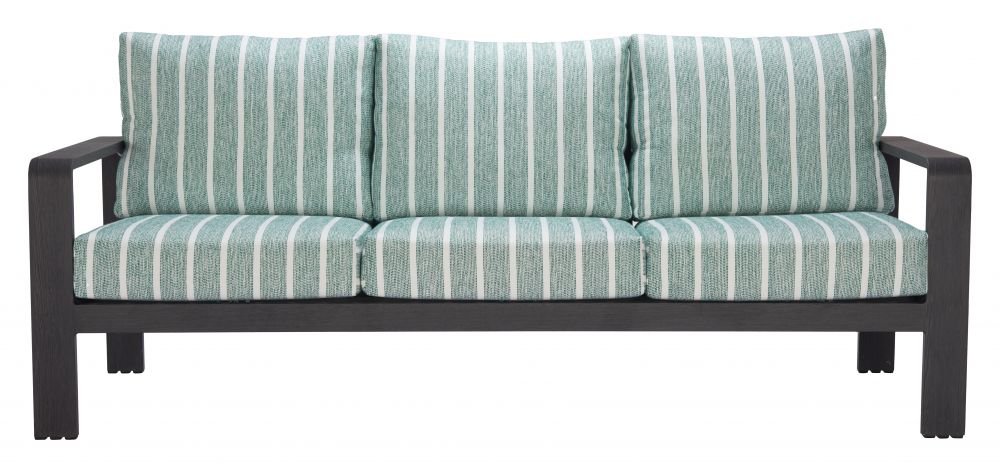 Rolig grünes Olefin-Gewebe Outdoor-Sofa