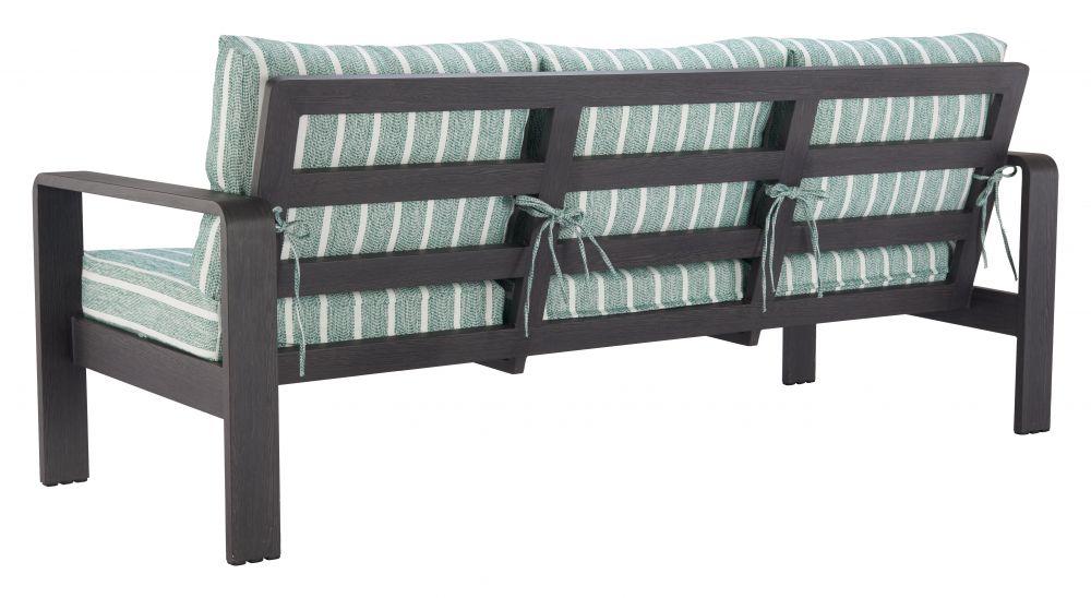 Rolig grünes Olefin-Gewebe Outdoor-Sofa