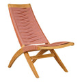 Rova Outdoor-Lounge-Sessel mit massivem Holzrahmen