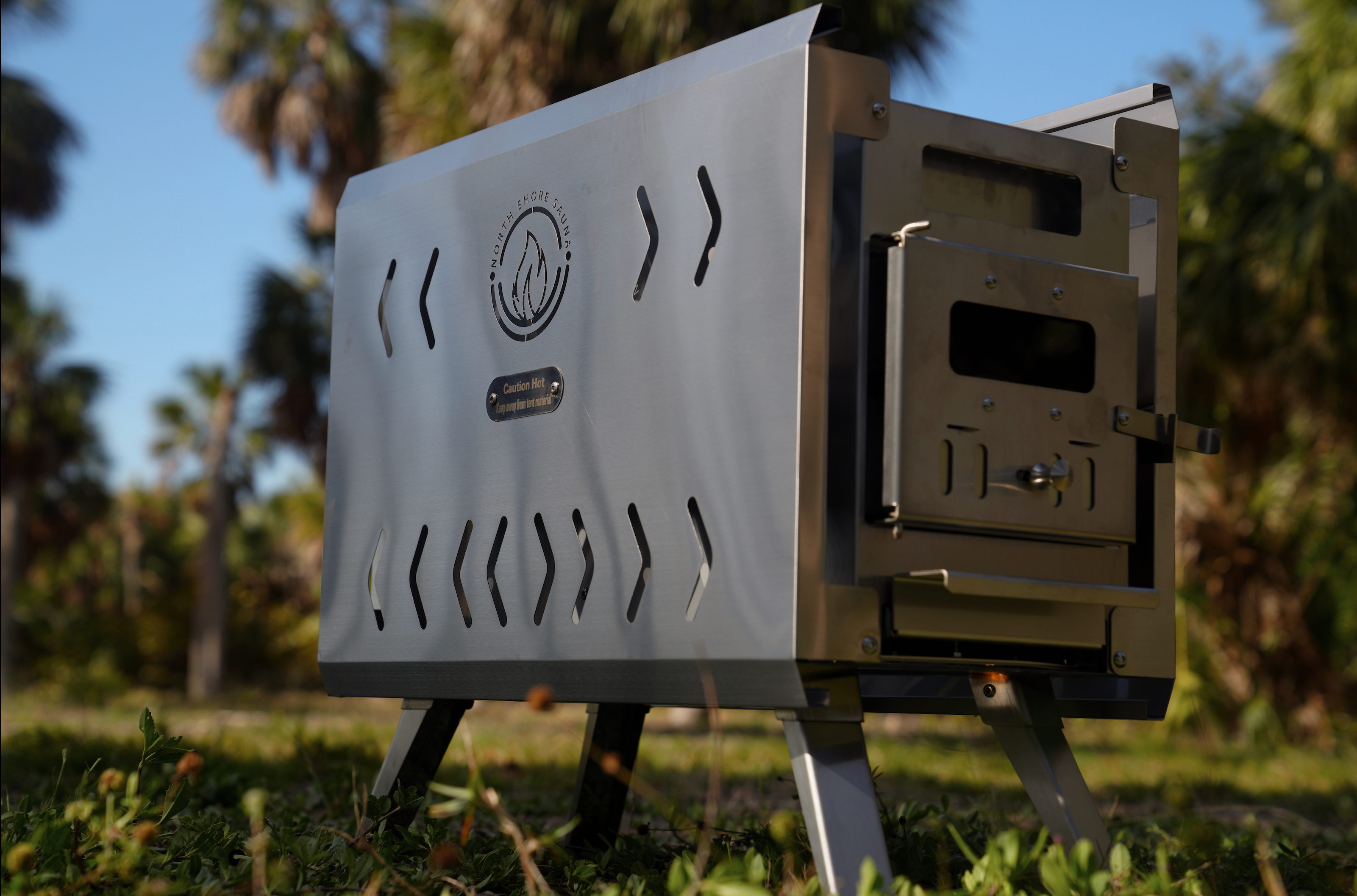 Paquete profesional de tienda de sauna Mini Cube (2 personas)