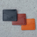Cartera delgada de cuero - Hecha en EE. UU.