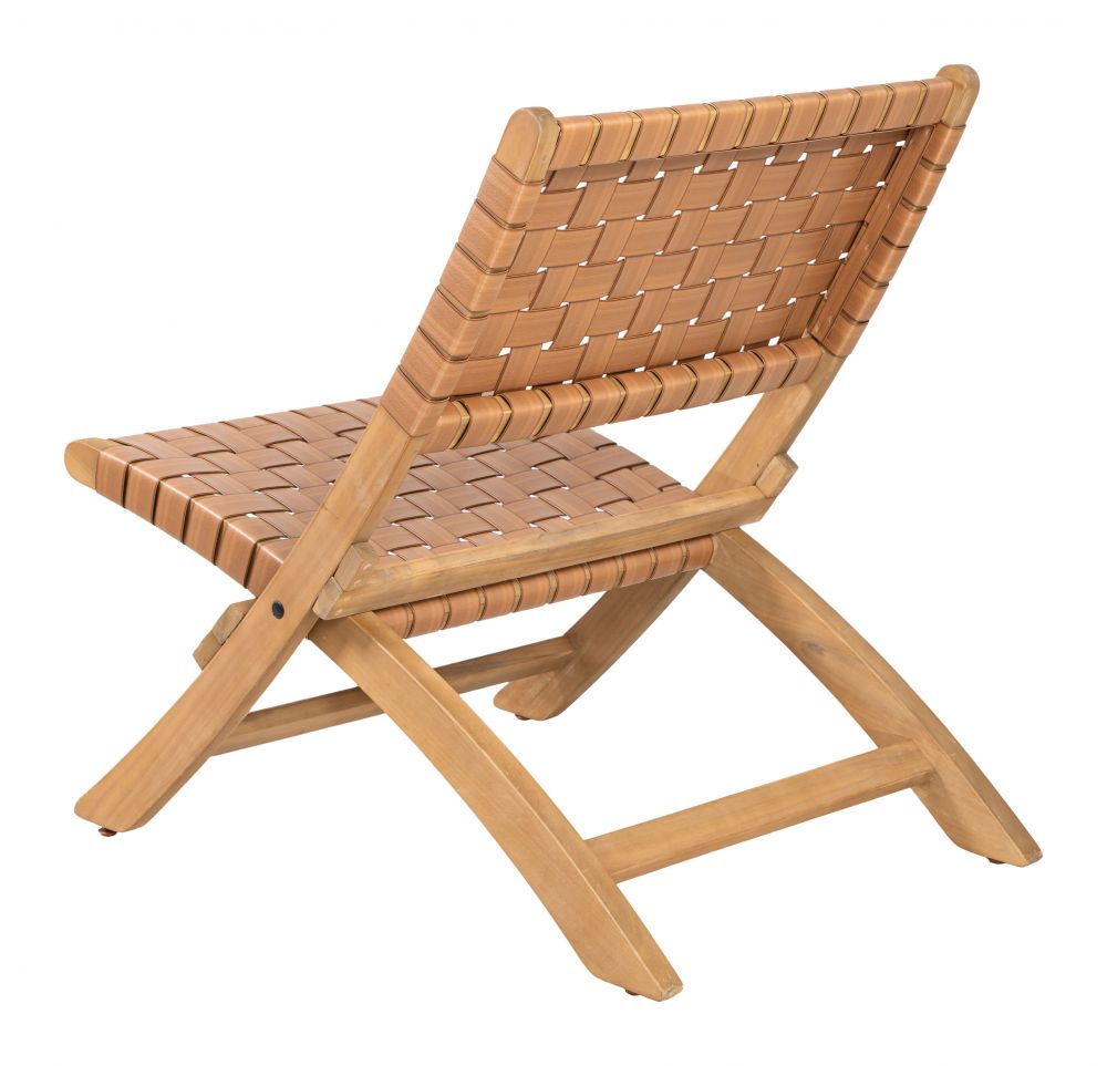 Sunflare Wooden Frame Outdoor Lounge Chair