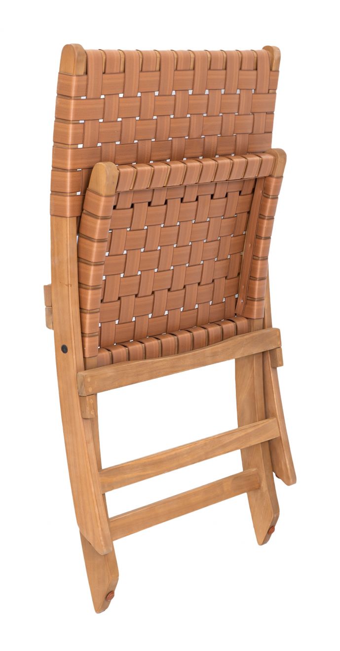 Sunflare Wooden Frame Outdoor Lounge Chair
