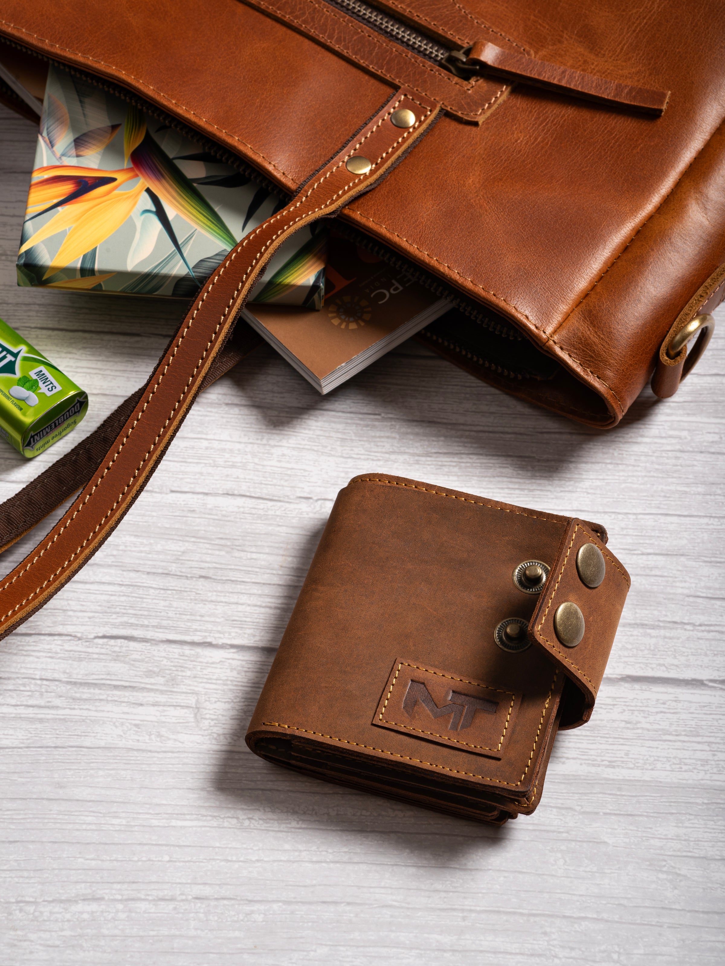 Swift Hold Wallet - Marrón claro