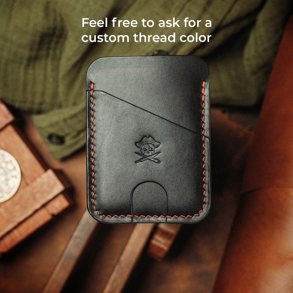 Pirate Goods Boatswain v4 Slim Wallet – Minimalistische Leder-EDC-Kartenhülle