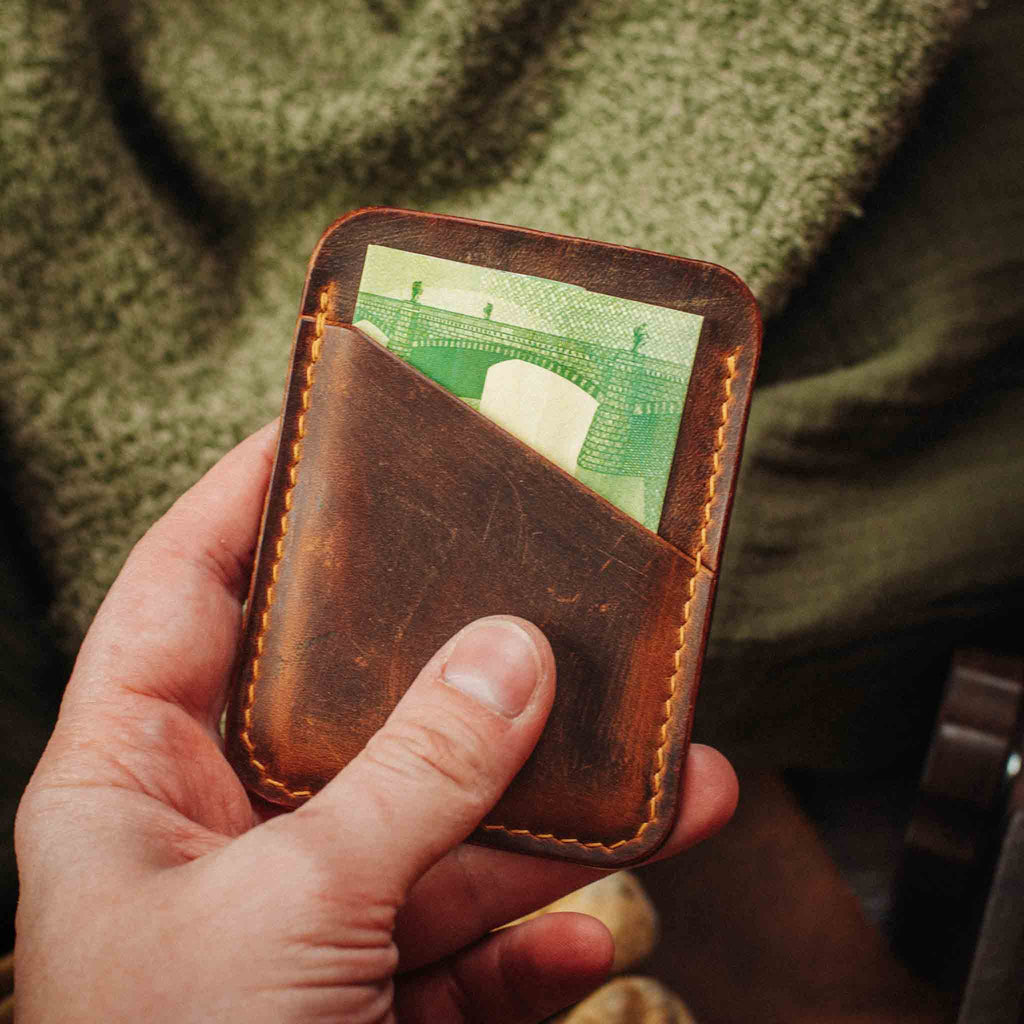 Pirate Goods Boatswain v3 Slim Wallet – Minimalistischer EDC Kartenhalter aus Leder