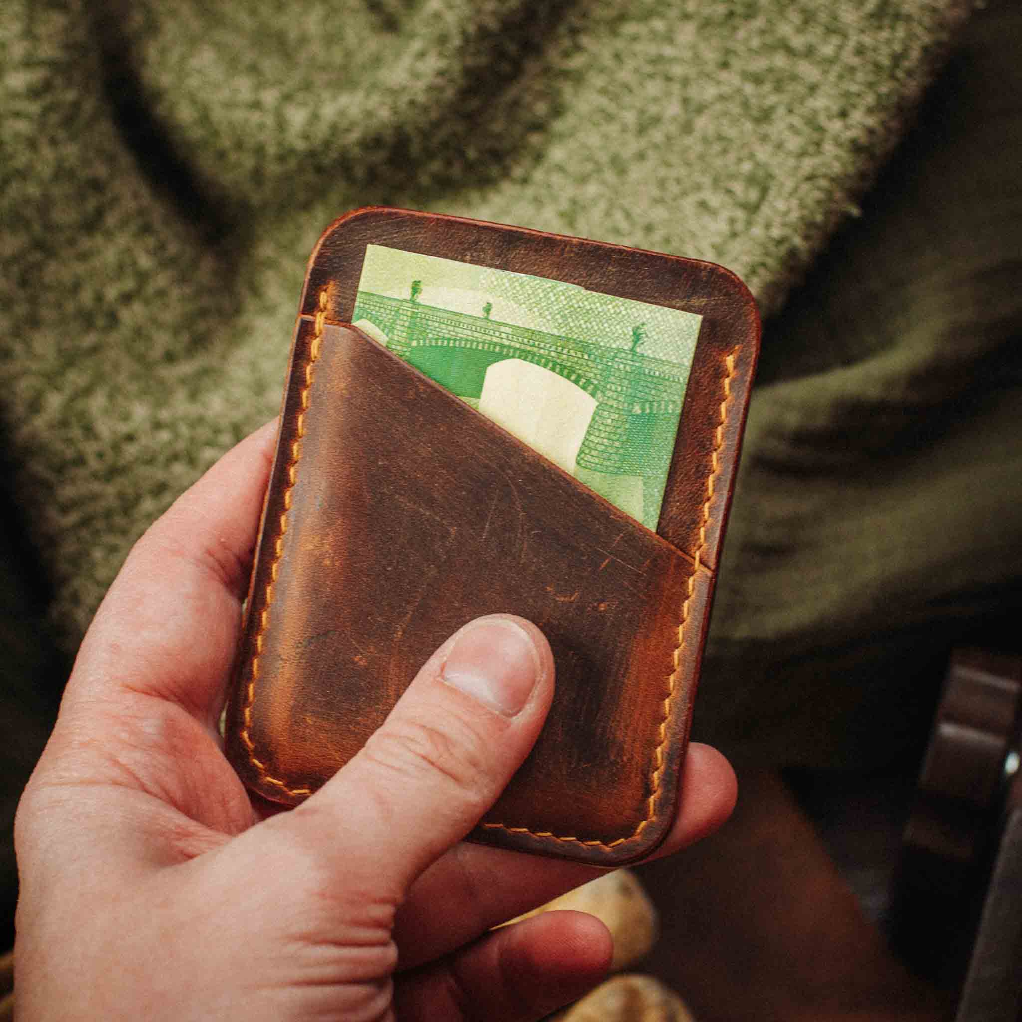 Pirate Goods Boatswain v3 Slim Wallet – Minimalistischer EDC Kartenhalter aus Leder