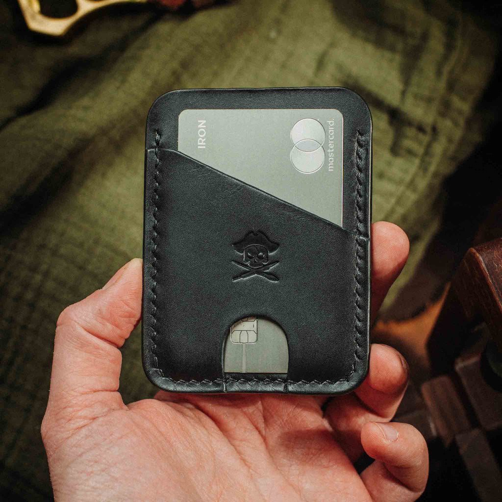 Pirate Goods Boatswain v4 Slim Wallet – Minimalistische Leder-EDC-Kartenhülle