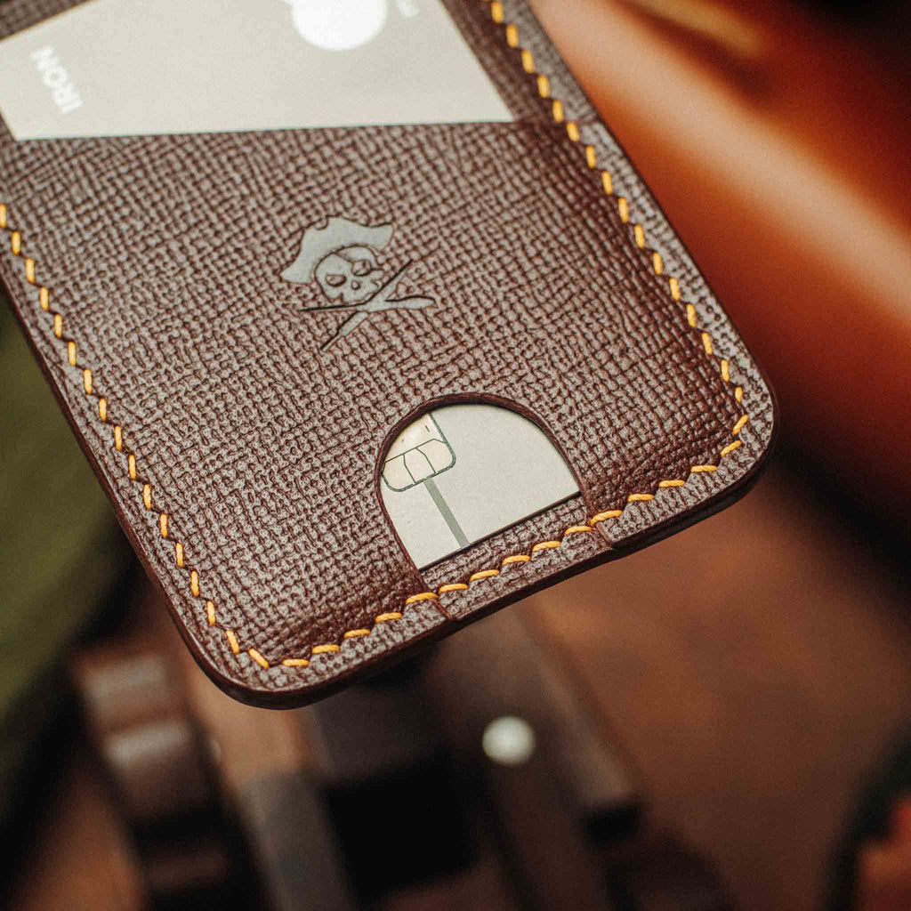 Pirate Goods Boatswain v4 Slim Wallet – Minimalistische Leder-EDC-Kartenhülle