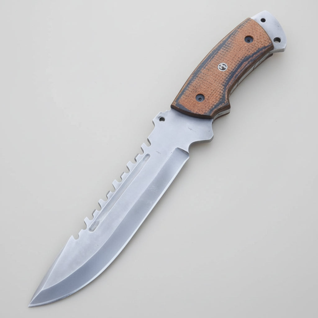 Cuchillo Bowie Hunter Point Acero D2 Mango G10