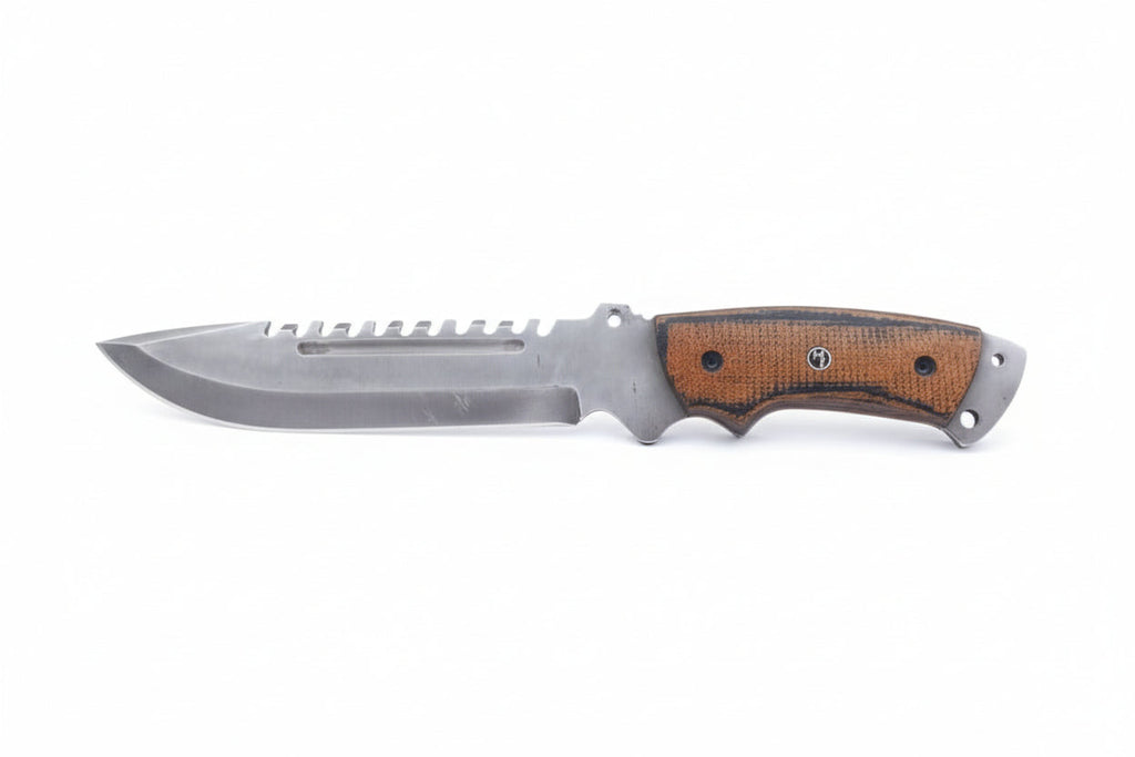 Cuchillo Bowie Hunter Point Acero D2 Mango G10