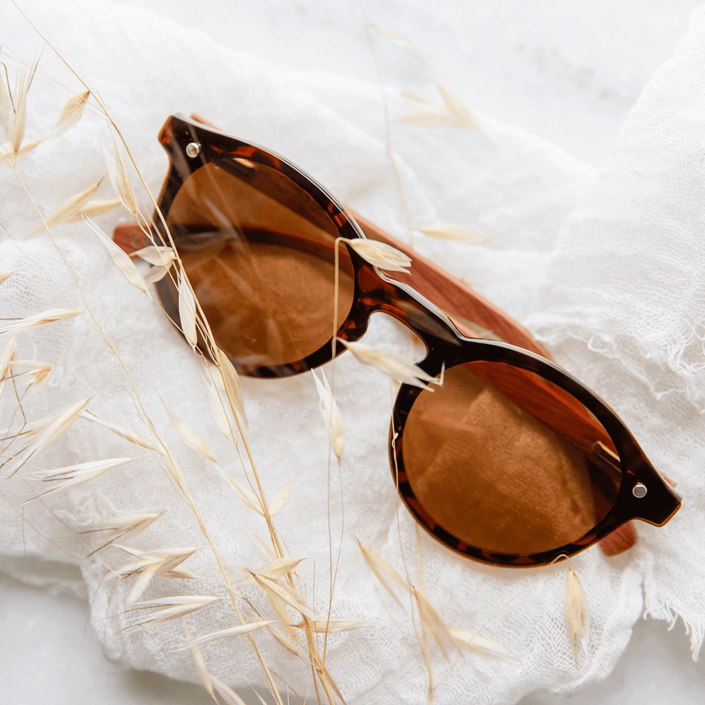 Alona - Holz- und Bio-Acetat-Sonnenbrille