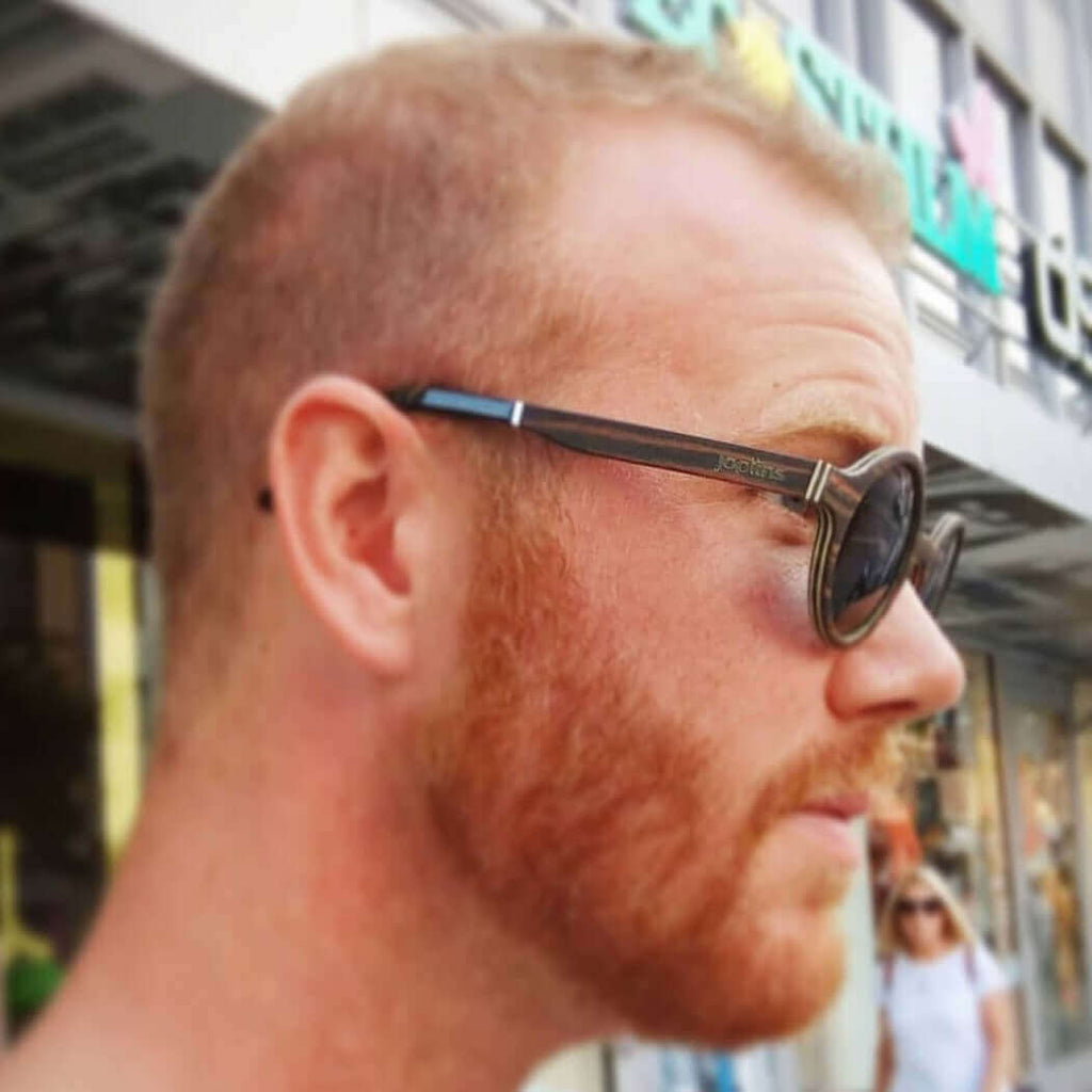 Flic - Unisex Holz-Sonnenbrille