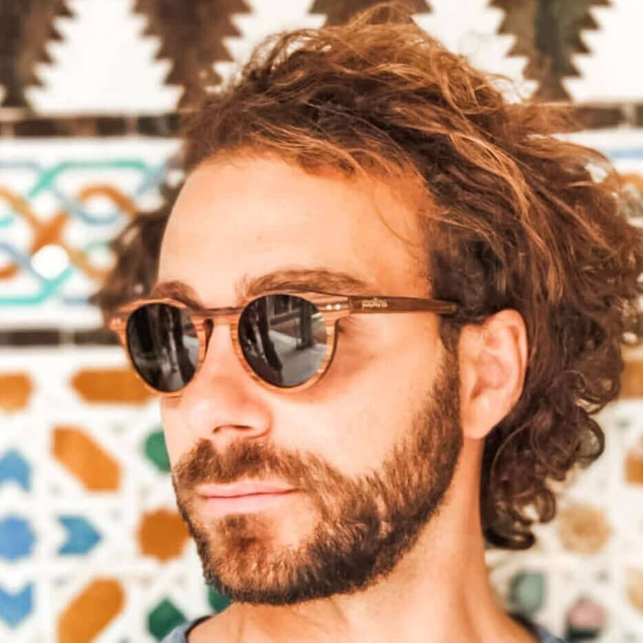 Stinson - Gafas de Sol de Madera Unisex
