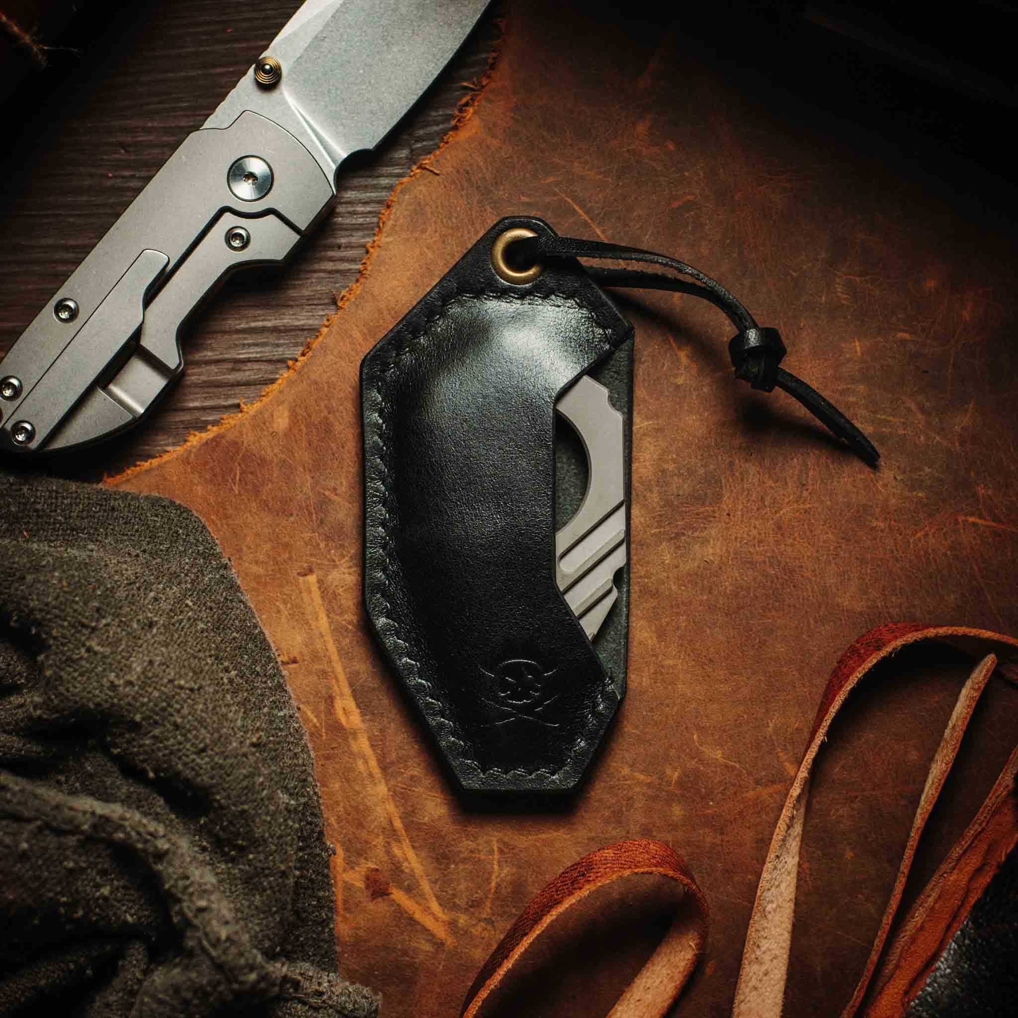 Pharao-Flaschenöffnerhalter – Königs Tasche | Lederhülle | Pharao-Accessoire