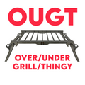 Over Under Grill Thingy: ¡Soporte y parrilla en uno!