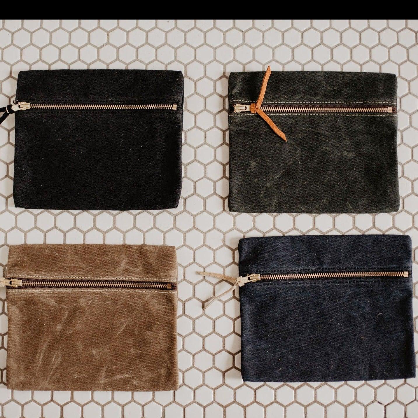 Waxed Canvas Utility-Tasche - Hergestellt in den USA
