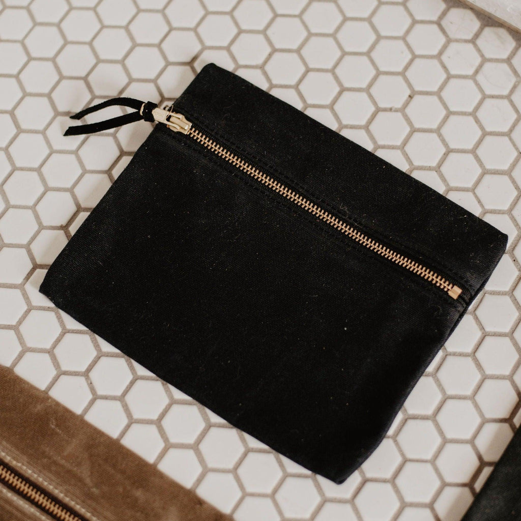 Waxed Canvas Utility-Tasche - Hergestellt in den USA